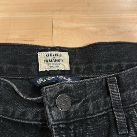 Citizens of Humanity Black Flare Jeans - Picture 6 of 14